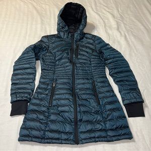 HFX Dark Teal Lightweight Winter Coat